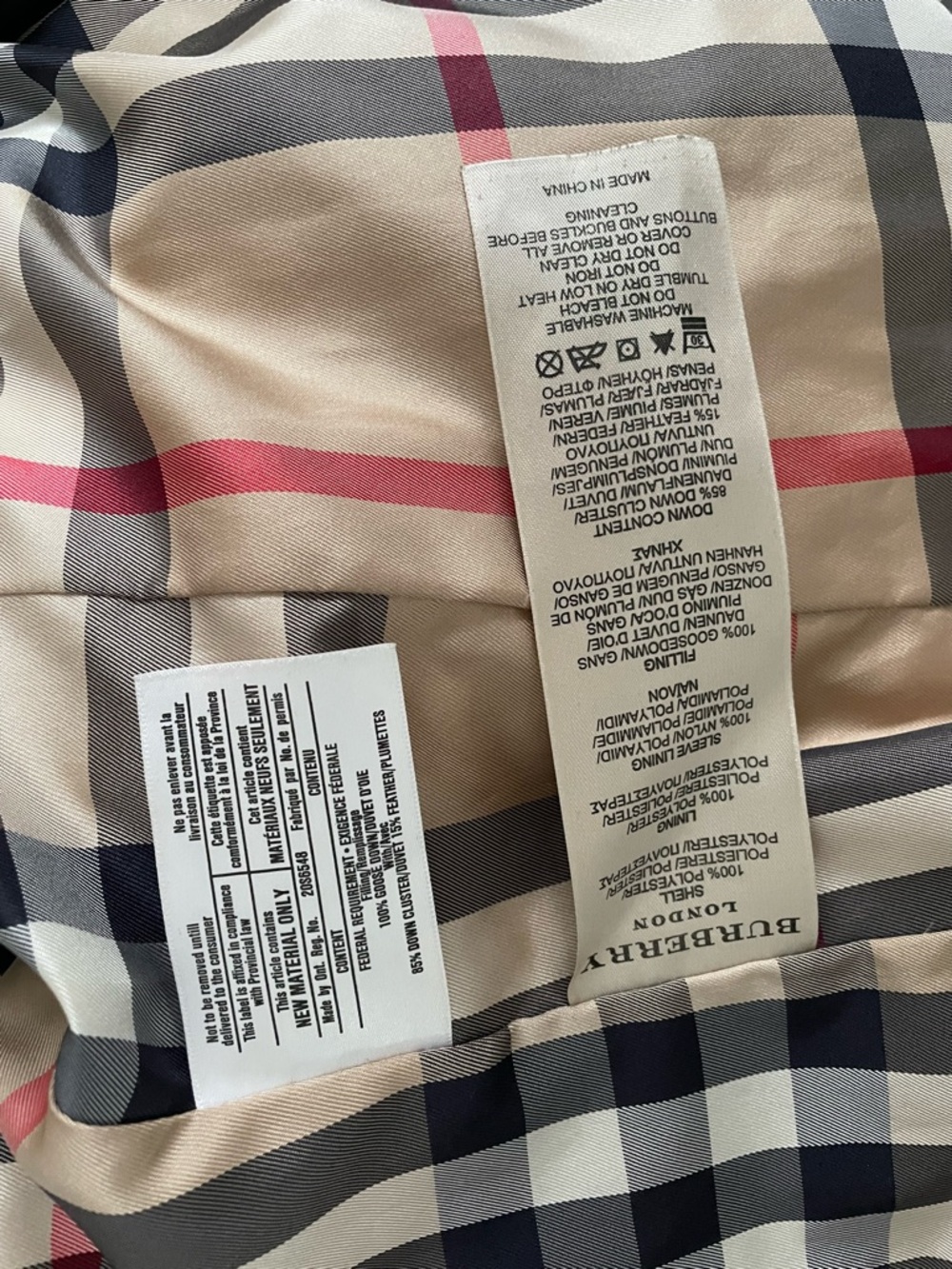 Burberry Quilted Jacket - Picture 5 of 5